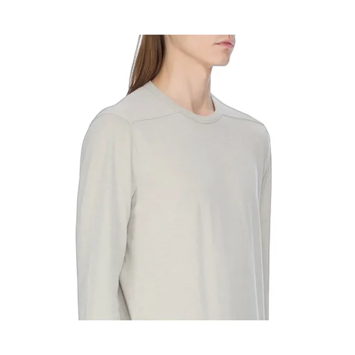 Rick Owens Concordians Level Ls T In Pearl Rainino Jersey