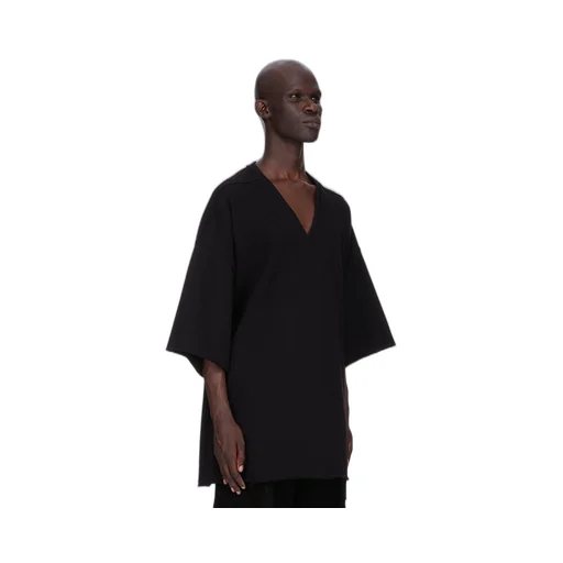 Rick Owens Concordians V Tommy T In Black Compact Terry Jersey