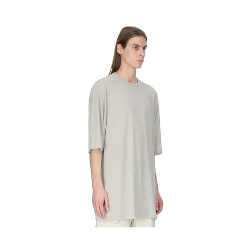 Rick Owens Concordians Jumbo Ss T In Pearl Rainino Jersey
