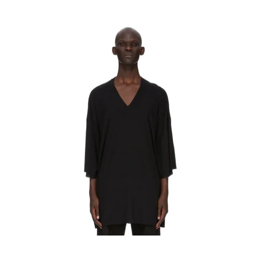 Rick Owens Concordians V Tommy T In Black Rainino Jersey