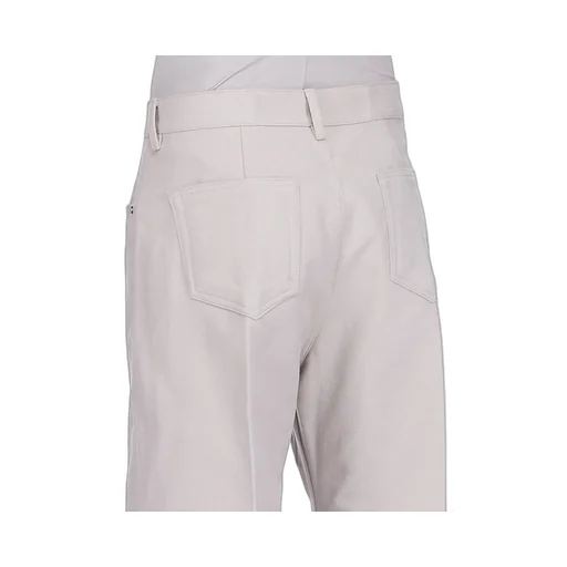 Rick Owens Concordians Geth Jeans In Pearl Brushed Heavy Twill