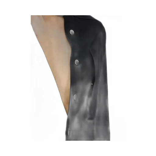 Rick Owens Concordians Larry Fogpocket Shirt In Black Wool Sable