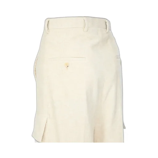 Rick Owens Concordians Firbanks In Natural Linen Corduroy