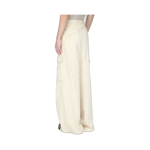 Rick Owens Concordians Firbanks In Natural Linen Corduroy