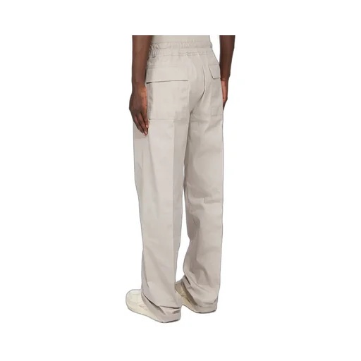 Rick Owens Concordians Dietrich Drawstring In Pearl Heavy Cotton Poplin