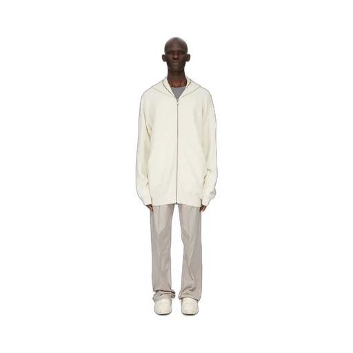 Rick Owens Concordians Dietrich Drawstring In Pearl Heavy Cotton Poplin