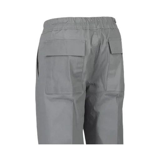 Rick Owens Concordians Dietrich Drawstring In Washed Indigo Heavy Cotton Poplin