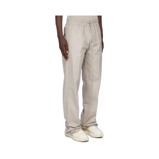Rick Owens Concordians Dietrich Drawstring In Pearl Heavy Cotton Poplin