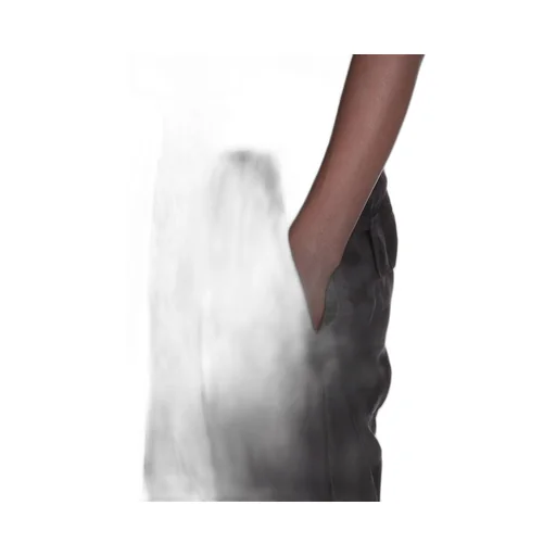 Rick Owens Concordians Drawstring Cropped In Black Cupro Twill