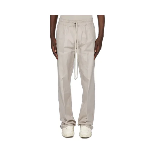 Rick Owens Concordians Dietrich Drawstring In Pearl Heavy Cotton Poplin