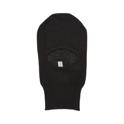 Rick Owens Concordians Skull In Black Lightweight Rasato Knit