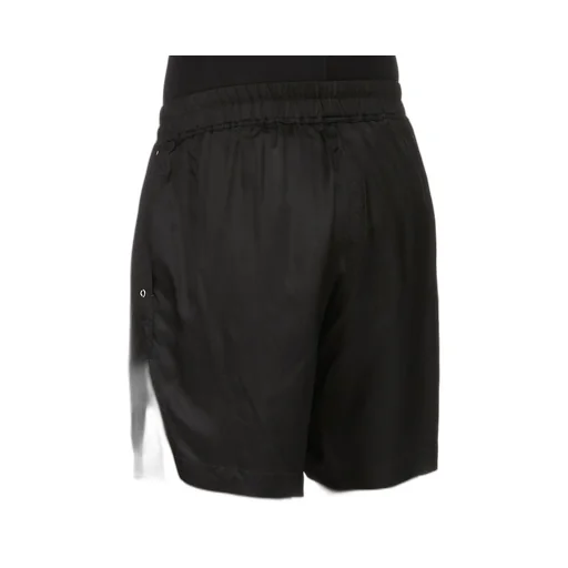 Rick Owens Concordians Bela Boxers In Black Cupro Twill