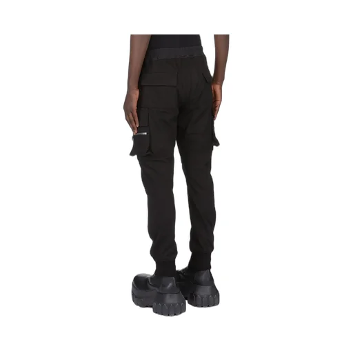 Rick Owens Concordians Mastodon Megacargo In Black Heavy Jersey