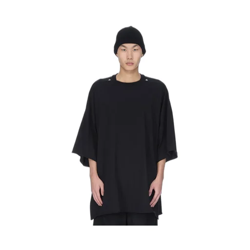 Rick Owens Concordians Ribbed Beanie In Black Ribbed Knit