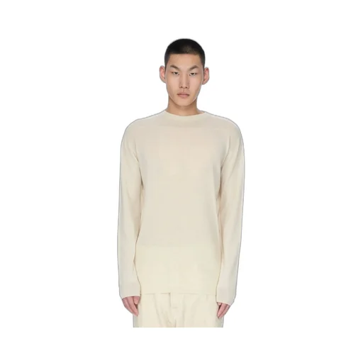 Rick Owens Concordians Oversized Level In Natural Lightweight Rasato Knit