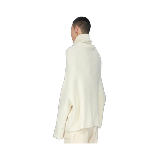 Rick Owens Concordians Shroud In Milk Alpaca Knit