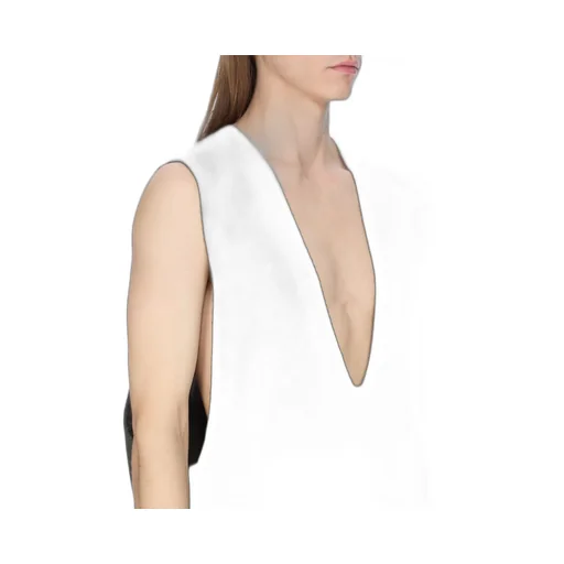Rick Owens Concordians V Tank In Bosco Recycled Cashmere