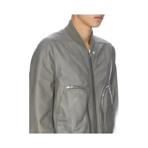Rick Owens Concordians Bauhaus Flight In Washed Indigo Waxy Lamb Leather