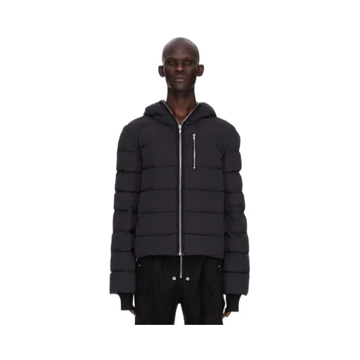 Rick Owens Concordians Gimp Jkt In Black Matte Nylon