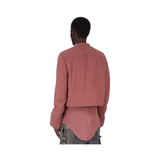 Rick Owens Concordians Cargo Jkt In Rosewood Matte Nylon.