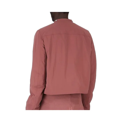 Rick Owens Concordians Cargo Jkt In Rosewood Matte Nylon.