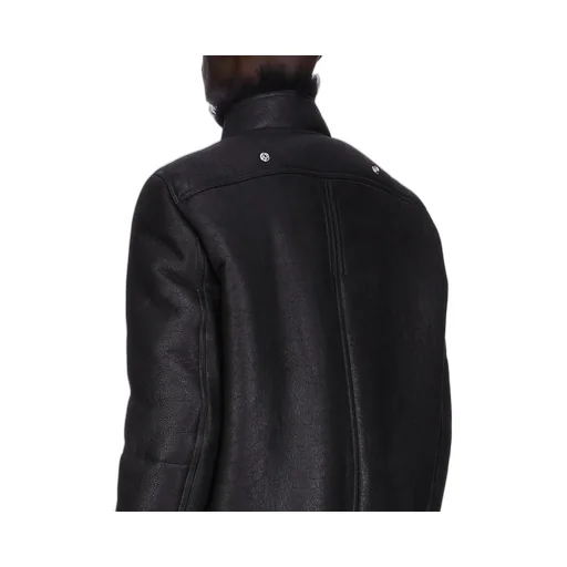 Rick Owens Concordians Hollywood Flight In Black Curly Shearling