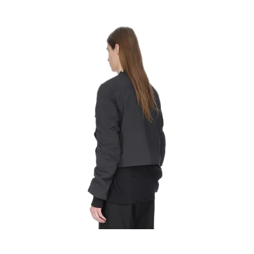 Rick Owens Concordians Cargo Jkt In Black Matte Nylon
