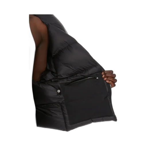 Rick Owens Concordians Turtle Jkt In Black Light Nylon