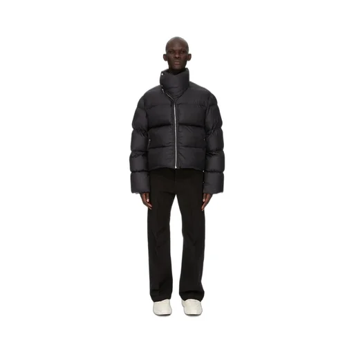 Rick Owens Concordians Turtle Jkt In Black Light Nylon