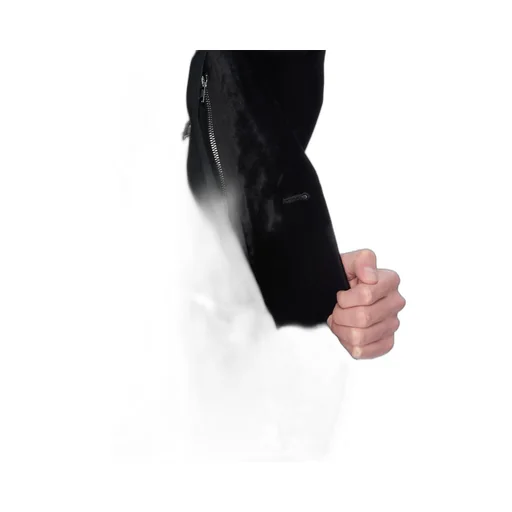 Rick Owens Concordians Fogpocket Ricks Coat In Black Velvet