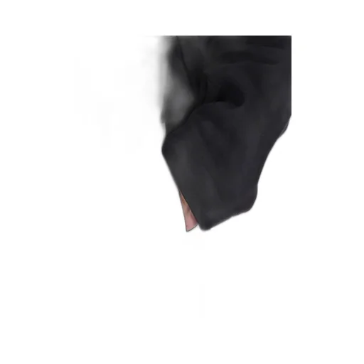 Rick Owens Concordians Gimp Mac Coat In Black Melton