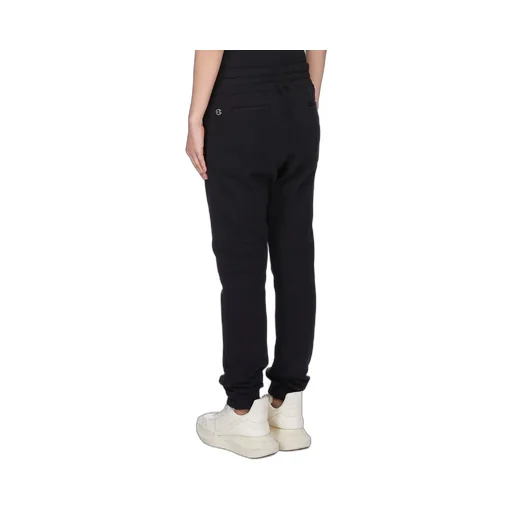 Champion X Rick Owens Joggers In Black Compact Felpa Jersey