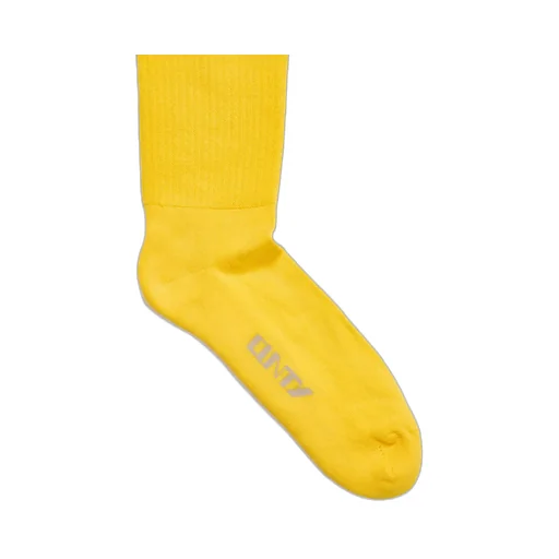 Drkshdw Concordians Cunty Knee High Socks In Cotton Knit