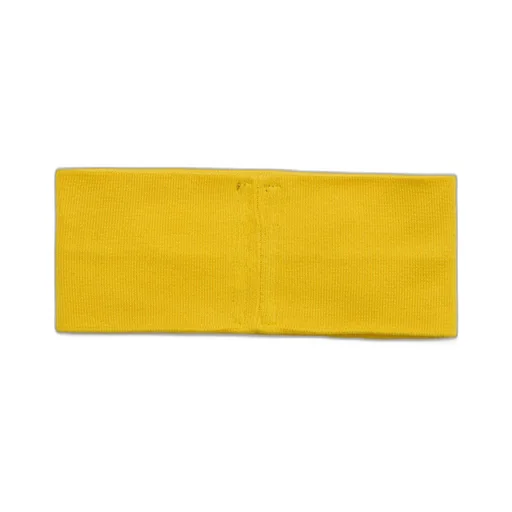 Drkshdw Concordians Headband In Lemon/Pearl Cotton Knit
