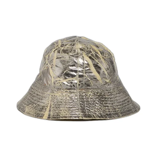 Drkshdw Concordians Gilligan Hat In Palladium Foil Light Nylon
