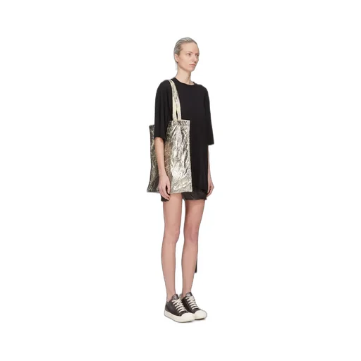Drkshdw Concordians Shopper In Palladium Foil Light Nylon