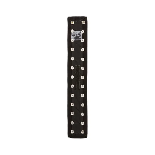 Drkshdw Concordians Strobe Neck Band In 13Oz Black Wax Denim