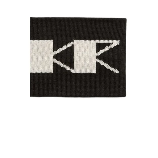 Drkshdw Concordians Headband In Black/Pearl Cotton Knit