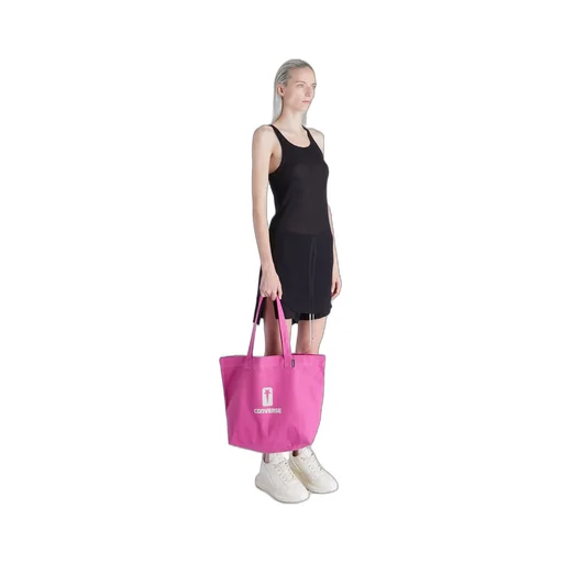 Converse X Drkshdw Tote In Hot Pink