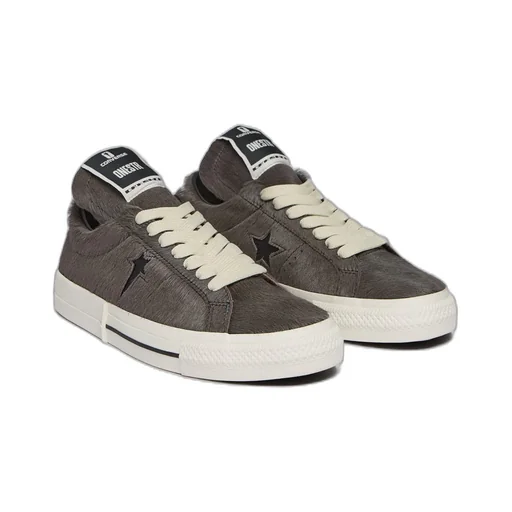 Converse X Drkshdw Ho25 Onestr In Drkdust/Black Hair On Cowhide