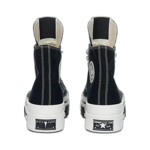 Converse X Drkshdw Dbl Drkstar Hi In Black
