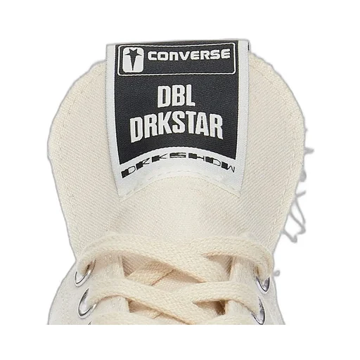Converse X Drkshdw Dbl Drkstar Ox In Natural