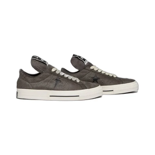 Converse X Drkshdw Ho25 Onestr In Drkdust/Black Hair On Cowhide