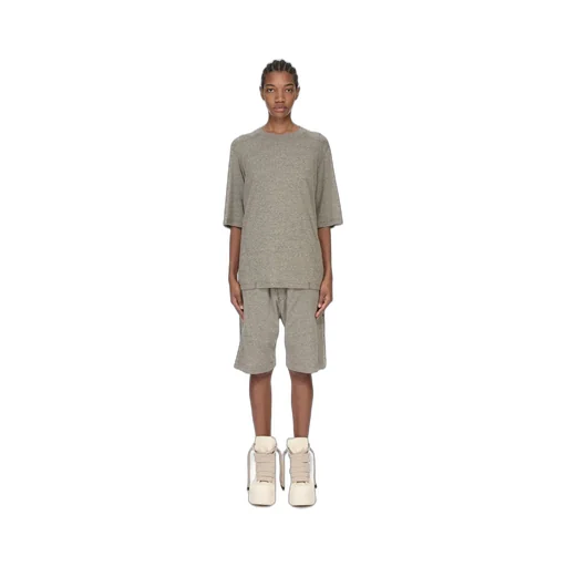Drkshdw Temple Walrus T In Grey Melange Jersey