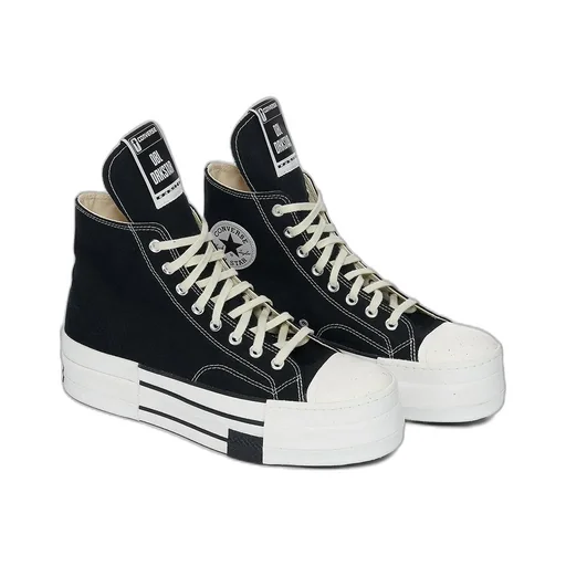 Converse X Drkshdw Dbl Drkstar Hi In Black