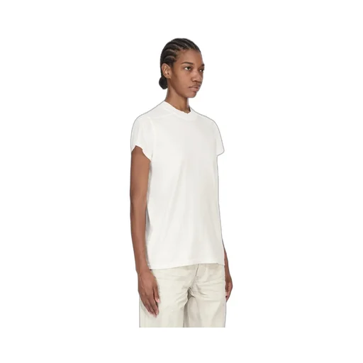 Drkshdw Temple Small Level T In Milk Medium Weight Cotton Jersey