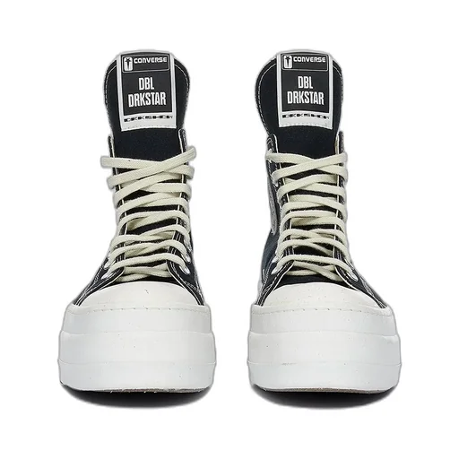 Converse X Drkshdw Dbl Drkstar Hi In Black