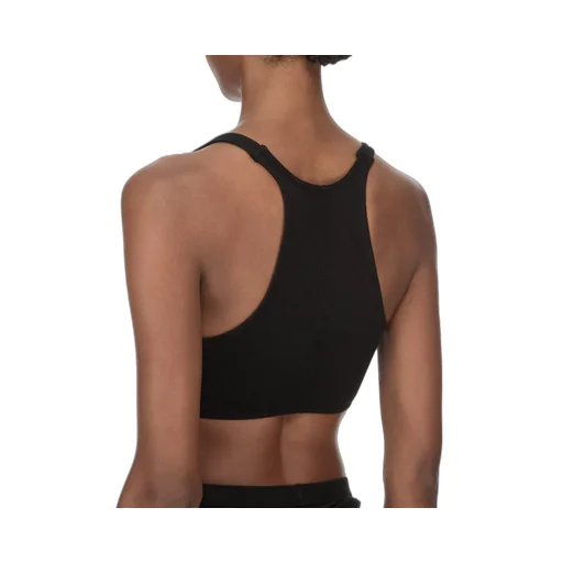 Drkshdw Temple Unhorny T In Black Medium Weight Cotton Jersey