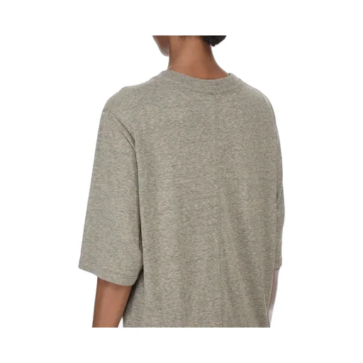 Drkshdw Temple Walrus T In Grey Melange Jersey