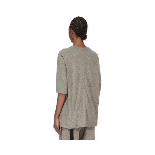 Drkshdw Temple Walrus T In Grey Melange Jersey